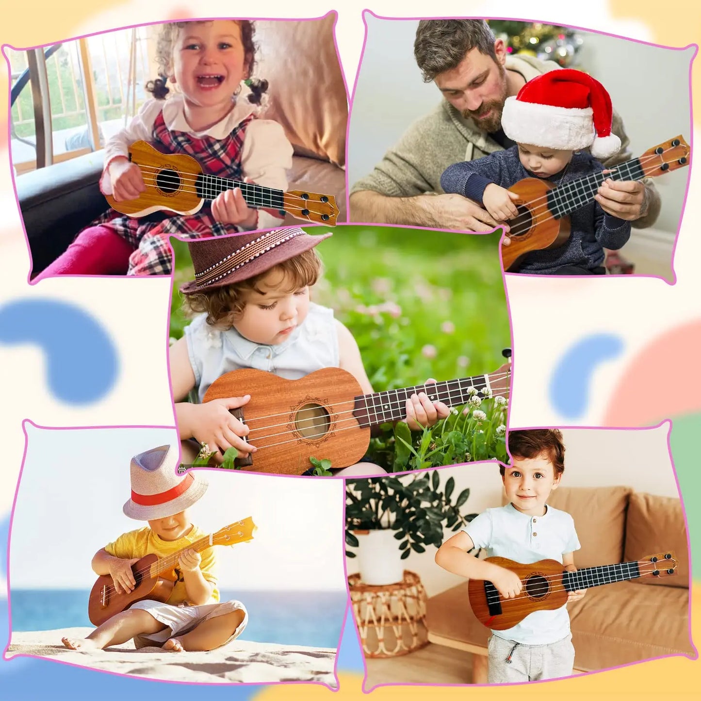 Kids Ukulele Toy For Toddlers Educational Music Instrument - ToylandEU