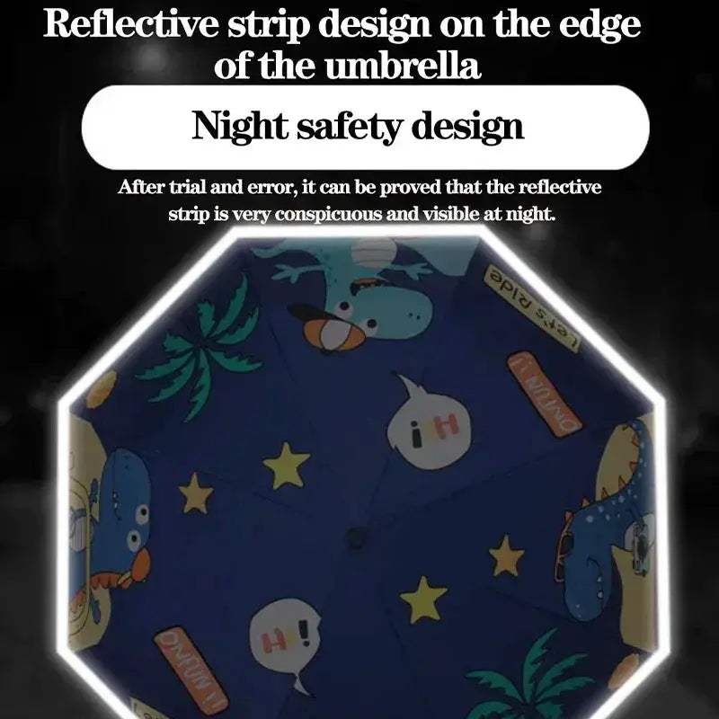  Kids Umbrella Astronaut Dinosaur UV Resistant Foldable -  ToylandEU™