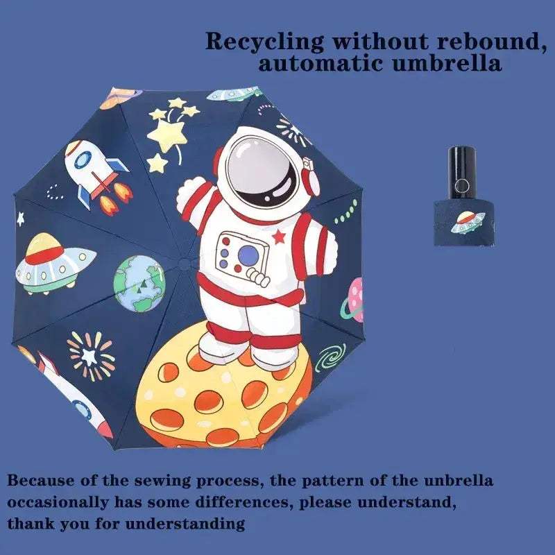  Kids Umbrella Astronaut Dinosaur UV Resistant Foldable -  ToylandEU™
