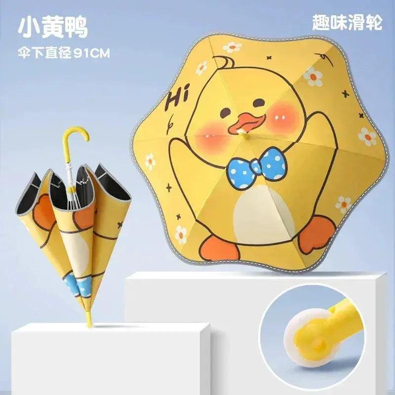  Kids Umbrella Reflective Strip UPF50 Sun Rain Shield -  ToylandEU™