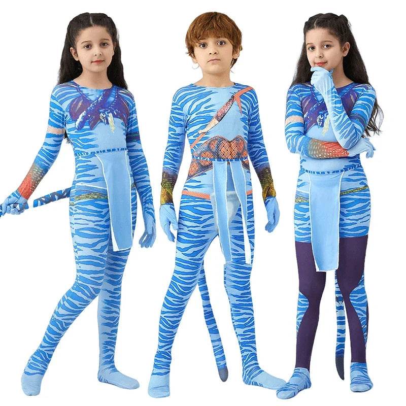 Kids Unisex Avatar Cosplay Costume - Perfect for Parties & Adventures - ToylandEU