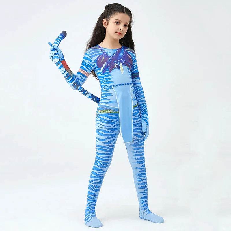 Kids Unisex Avatar Cosplay Costume - Perfect for Parties & Adventures - ToylandEU