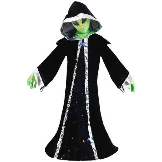  Kids Unisex ET Alien Costume - Cloak & Headgear for Cosmic Fun! -  ToylandEU™