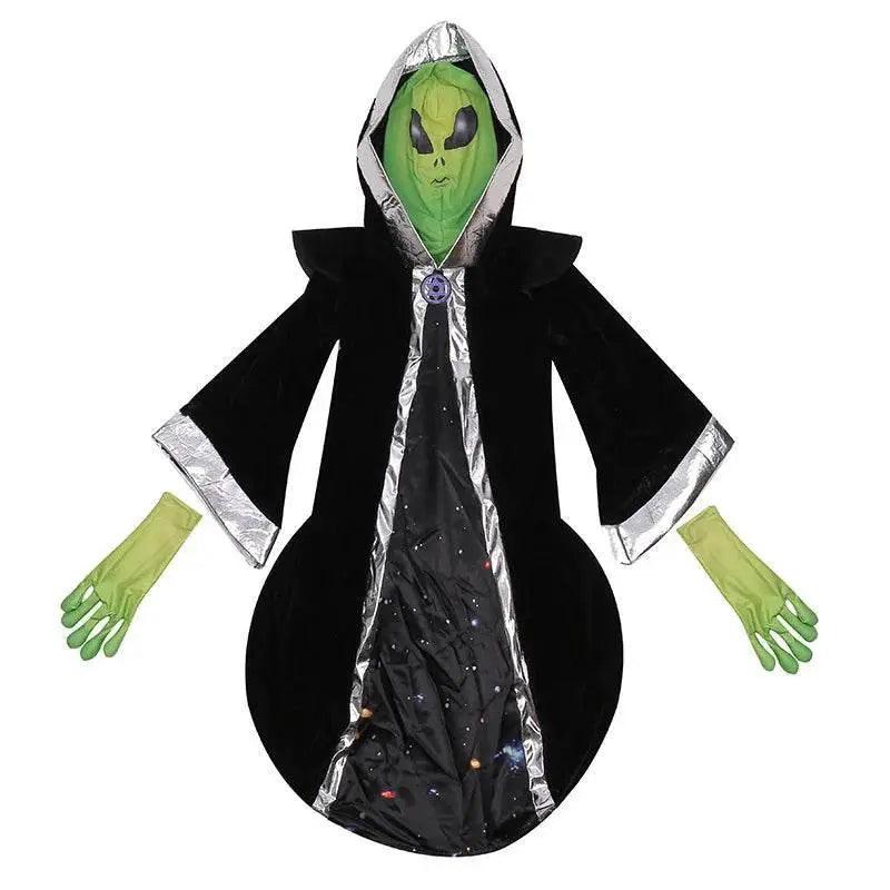  Kids Unisex ET Alien Costume - Cloak & Headgear for Cosmic Fun! -  ToylandEU™