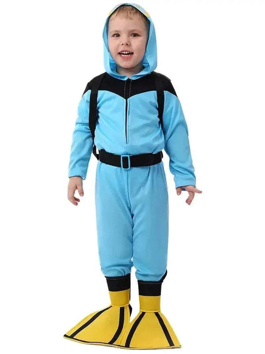 Kids Unisex Scuba Diver Costume - Perfect for Halloween & Parties! - ToylandEU