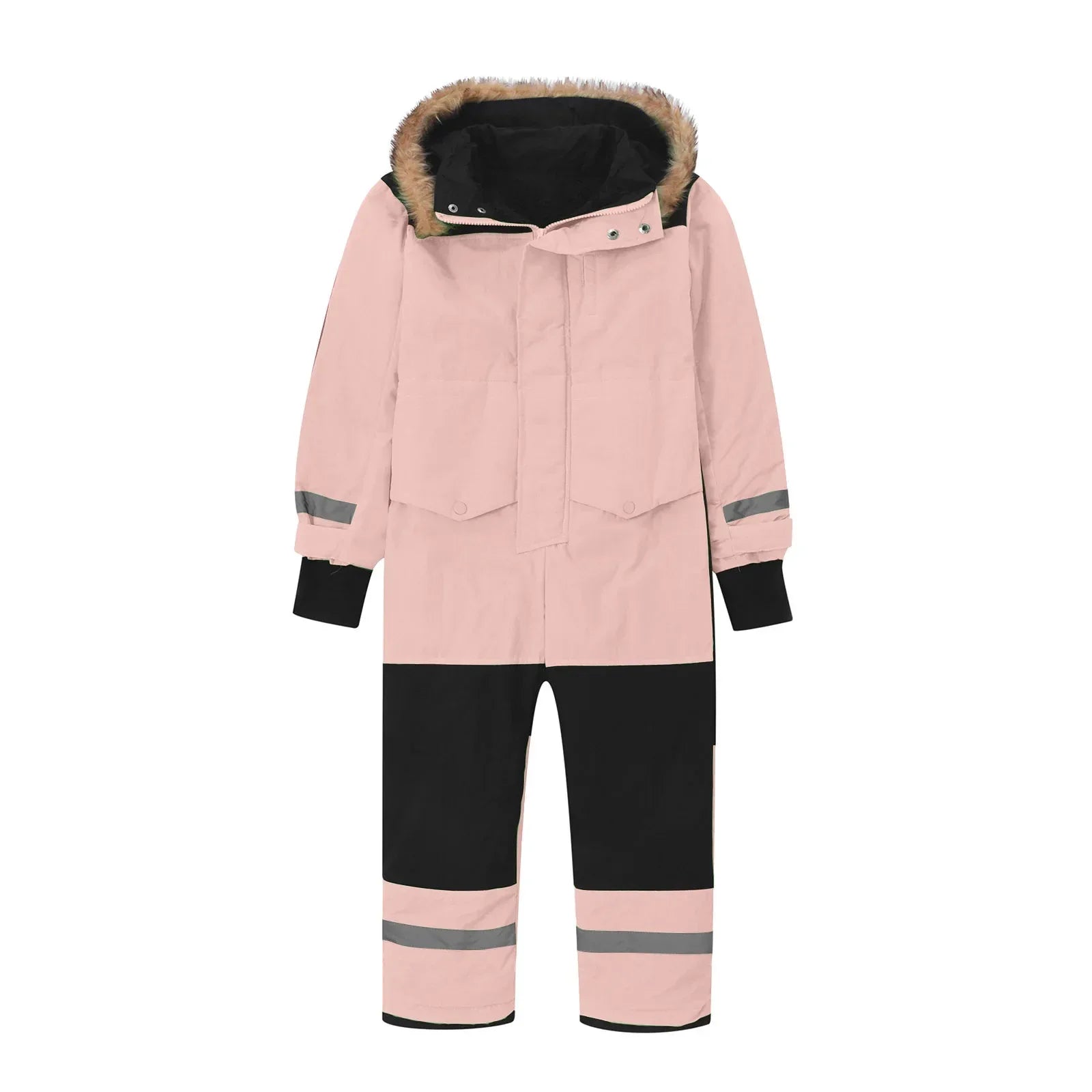 Kids Unisex Ski Suit Dinosaur Cartoon Insulated Warm Winter Wear - ToylandEU