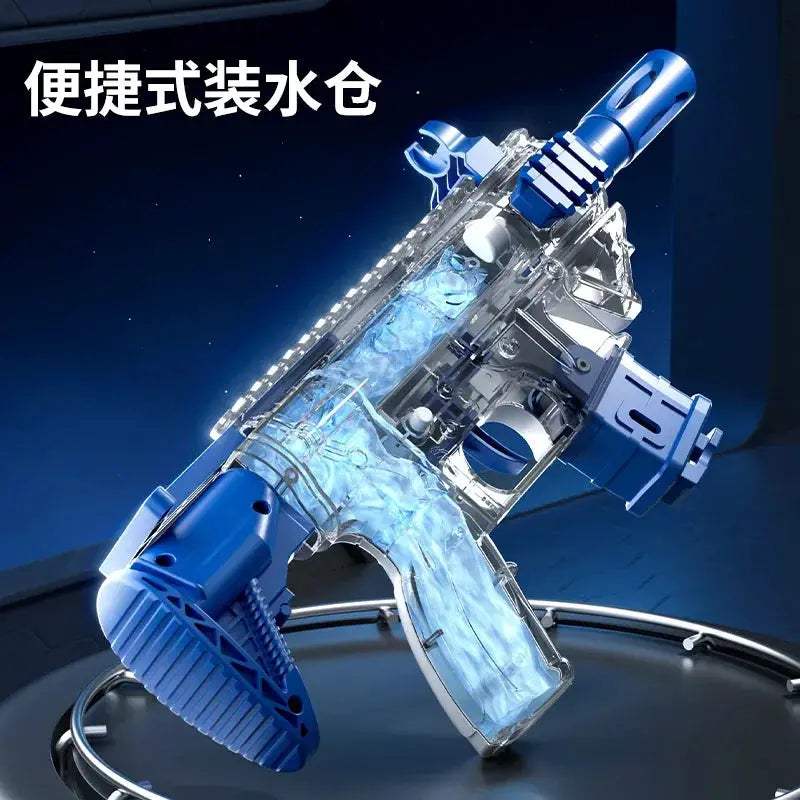 Kids Water Gun M416 Backpressure Toy For Summer Fun - ToylandEU