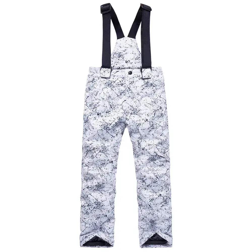 Kids Water Resistant Snow Pants Warm And Windproof Ski Trousers - ToylandEU