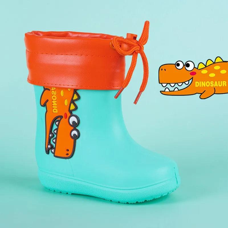 Kids Waterproof Rain Boots | Antiskid Slip-On | Toylandeu
