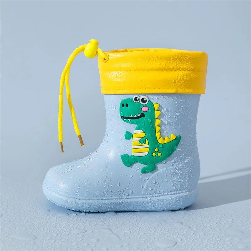 Kids Waterproof Rain Boots | Antiskid Slip-On | Toylandeu