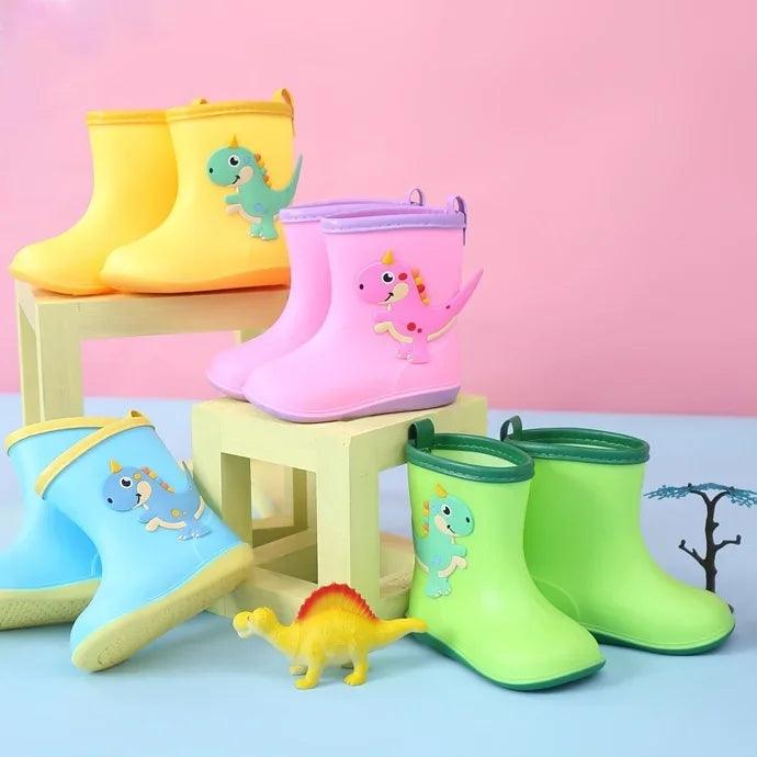 Kids Waterproof Rain Boots | Lightweight Slip On | Toylandeu