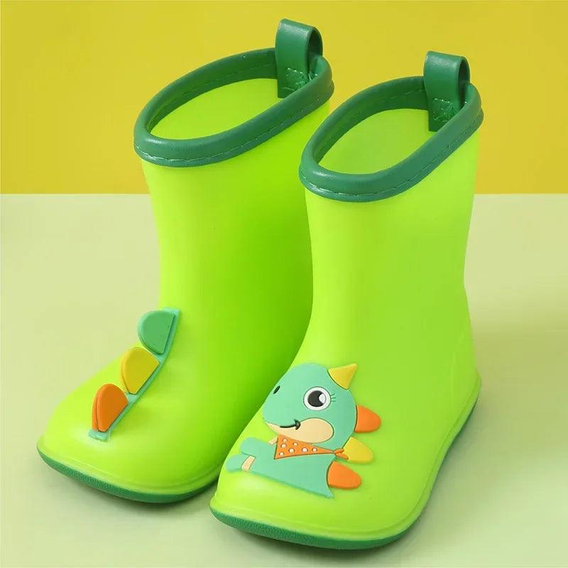 Kids Waterproof Rain Boots | Lightweight Slip On | Toylandeu