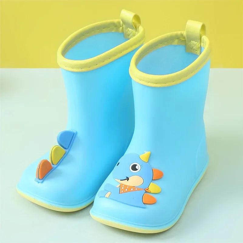 Kids Waterproof Rain Boots | Lightweight Slip On | Toylandeu