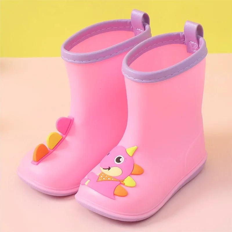 Kids Waterproof Rain Boots | Lightweight Slip On | Toylandeu