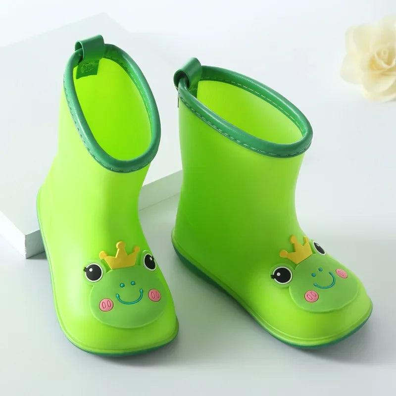 Kids Waterproof Rain Boots | Lightweight Slip On | Toylandeu