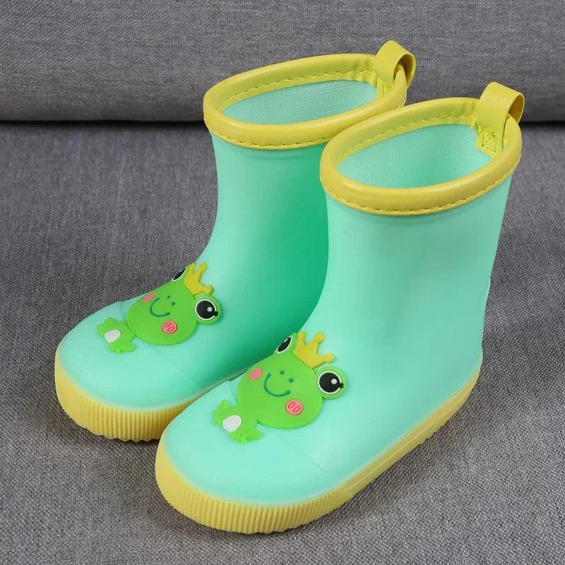 Kids Waterproof Rain Boots | Lightweight Slip On | Toylandeu