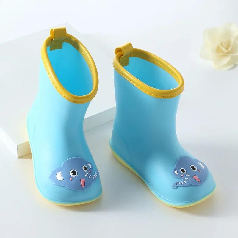 Kids Waterproof Rain Boots | Lightweight Slip On | Toylandeu
