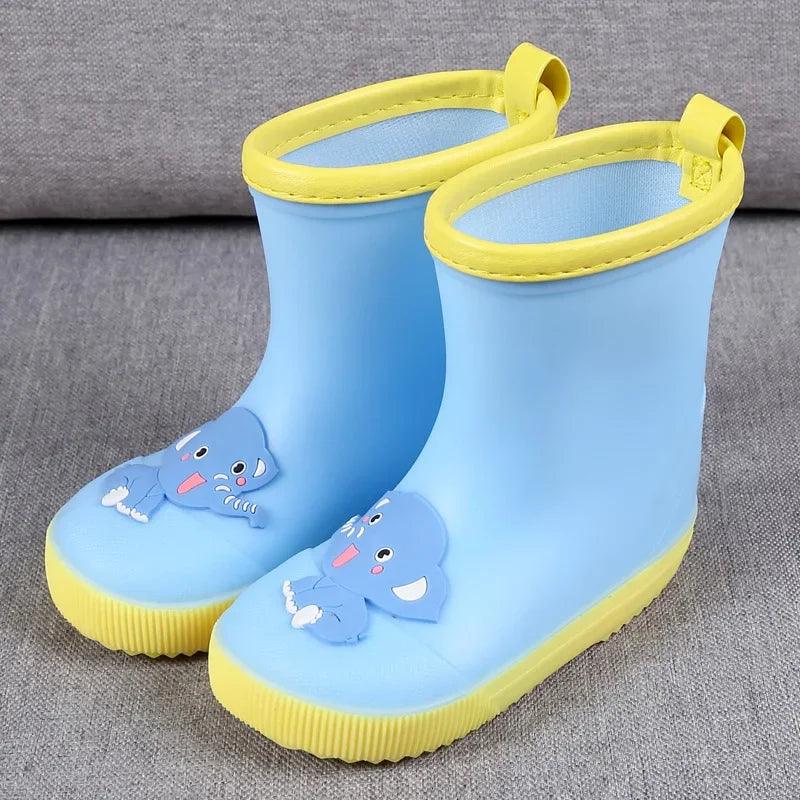 Kids Waterproof Rain Boots | Lightweight Slip On | Toylandeu