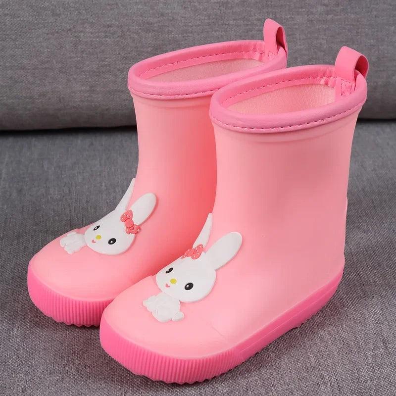 Kids Waterproof Rain Boots | Lightweight Slip On | Toylandeu