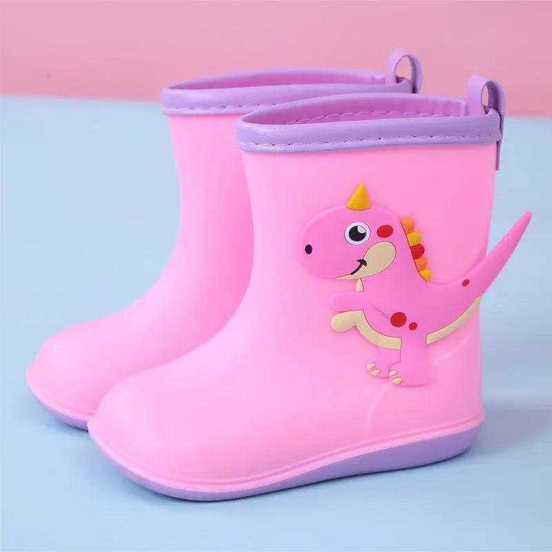 Kids Waterproof Rain Boots | Lightweight Slip On | Toylandeu