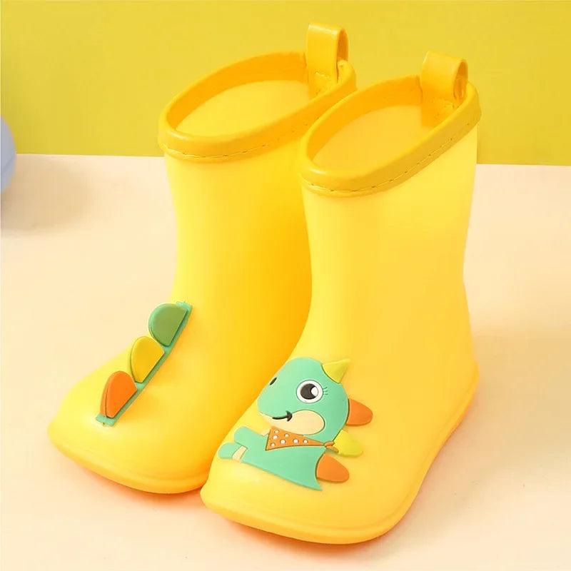 Kids Waterproof Rain Boots | Lightweight Slip On | Toylandeu