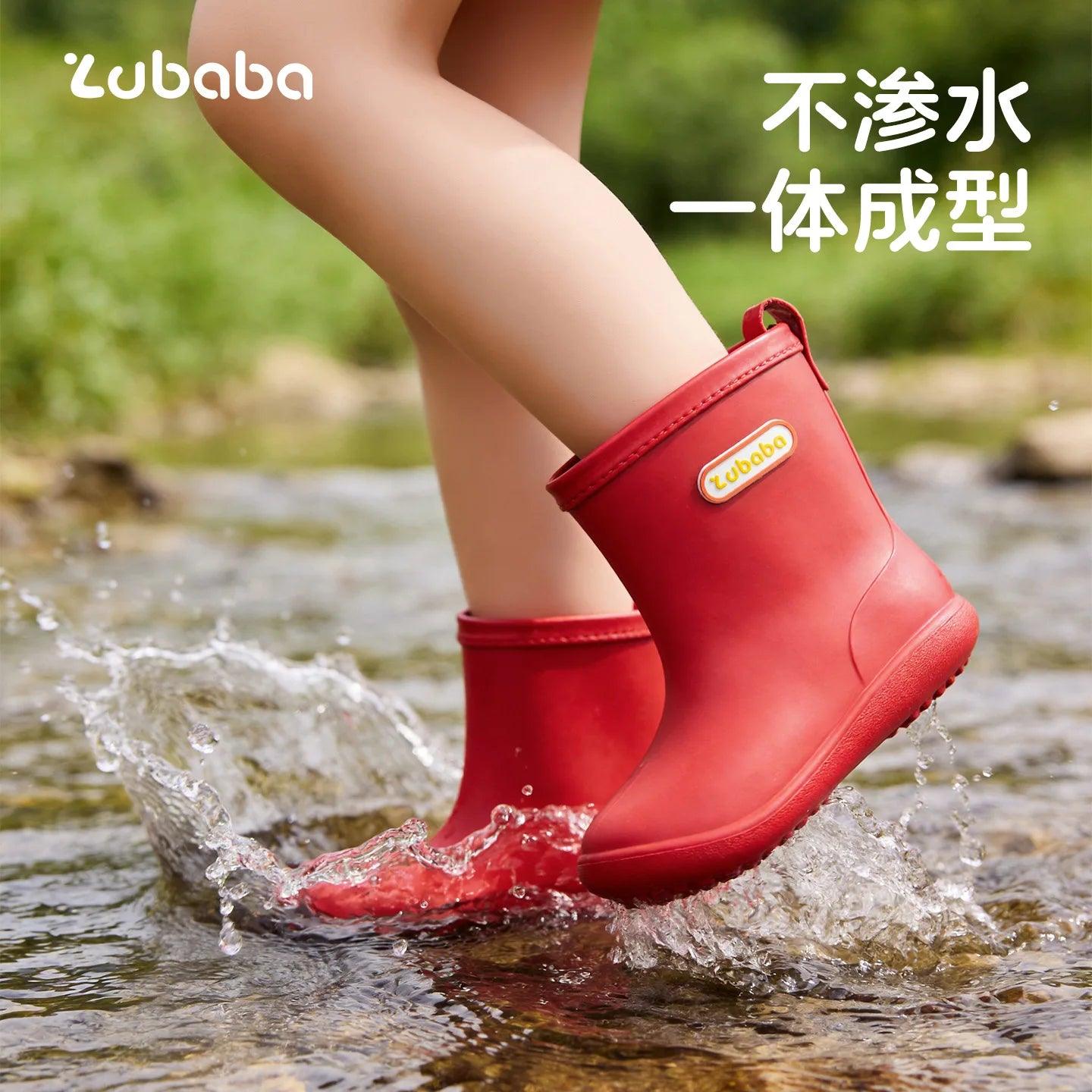 Kids Waterproof Rain Boots | Non-Slip Soft Soles | Toylandeu