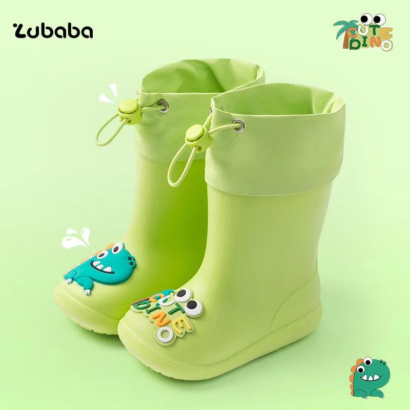 Kids Waterproof Rain Boots | PVC Nonskid Above Knee | Toylandeu