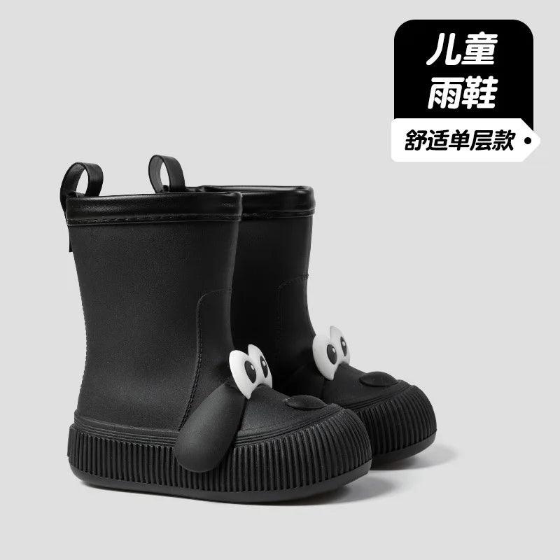 Kids Waterproof Rain Boots With Puppy Design | Toylandeu