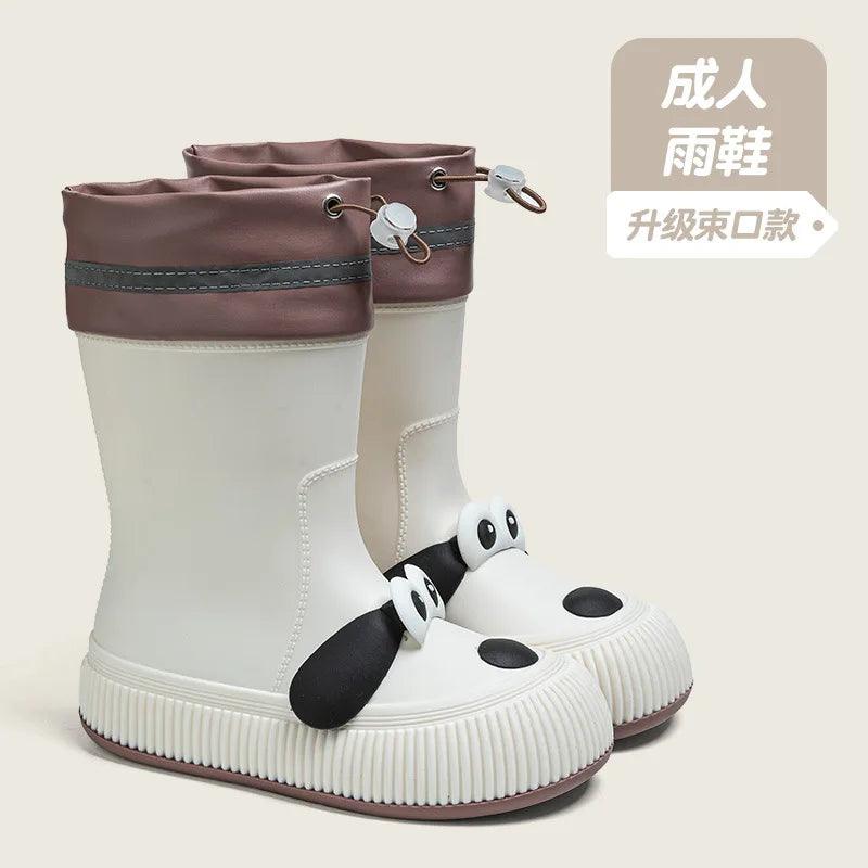 Kids Waterproof Rain Boots With Puppy Design | Toylandeu