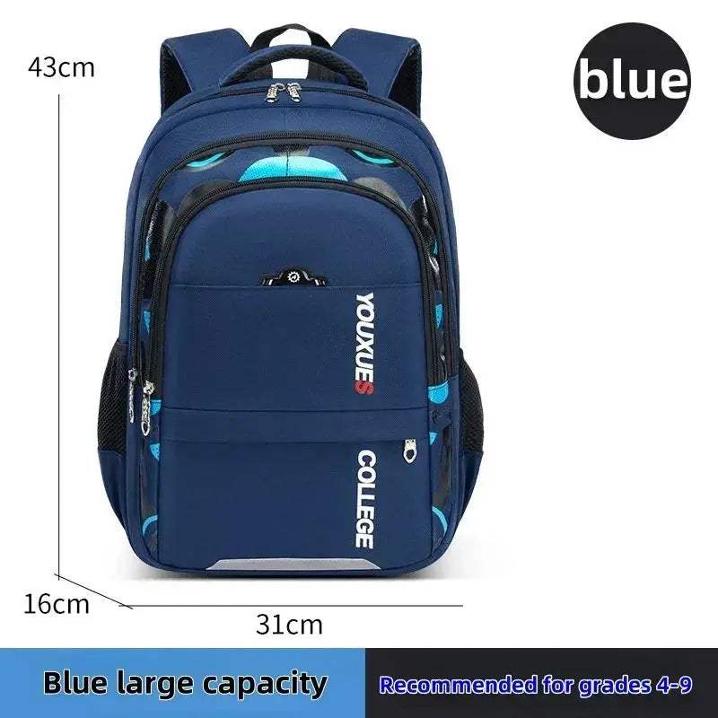 Kids Waterproof School Backpack With Large Capacity - ToylandEU