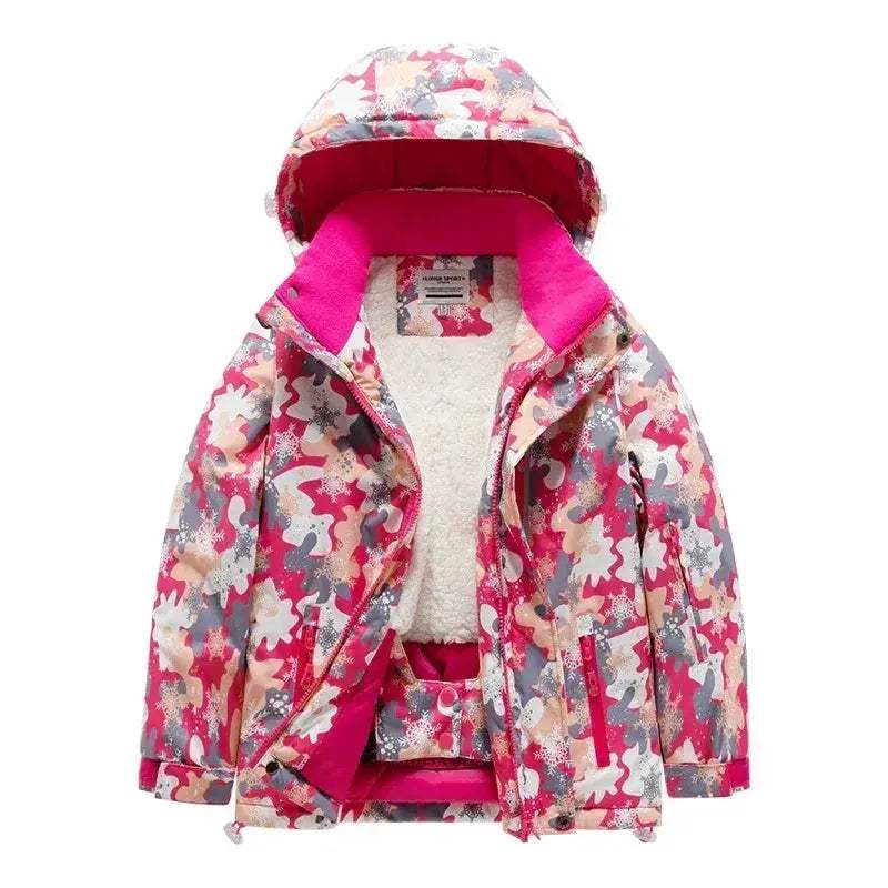 Kids Waterproof Ski Jacket Keeps Boys And Girls Warm - ToylandEU