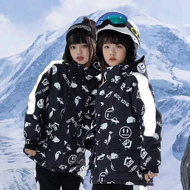 Kids Waterproof Ski Jacket Snowsuit For Winter All Weather - ToylandEU