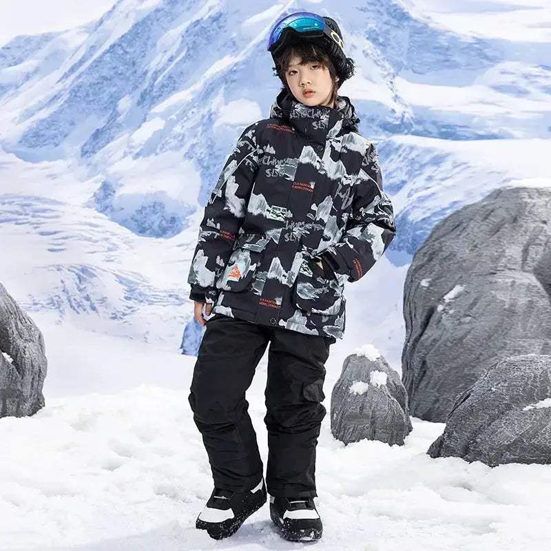 Kids Waterproof Ski Jacket Snowsuit For Winter All Weather - ToylandEU