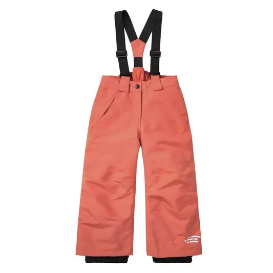 Kids Waterproof Ski Pants With Warm Pockets And Suspenders - ToylandEU