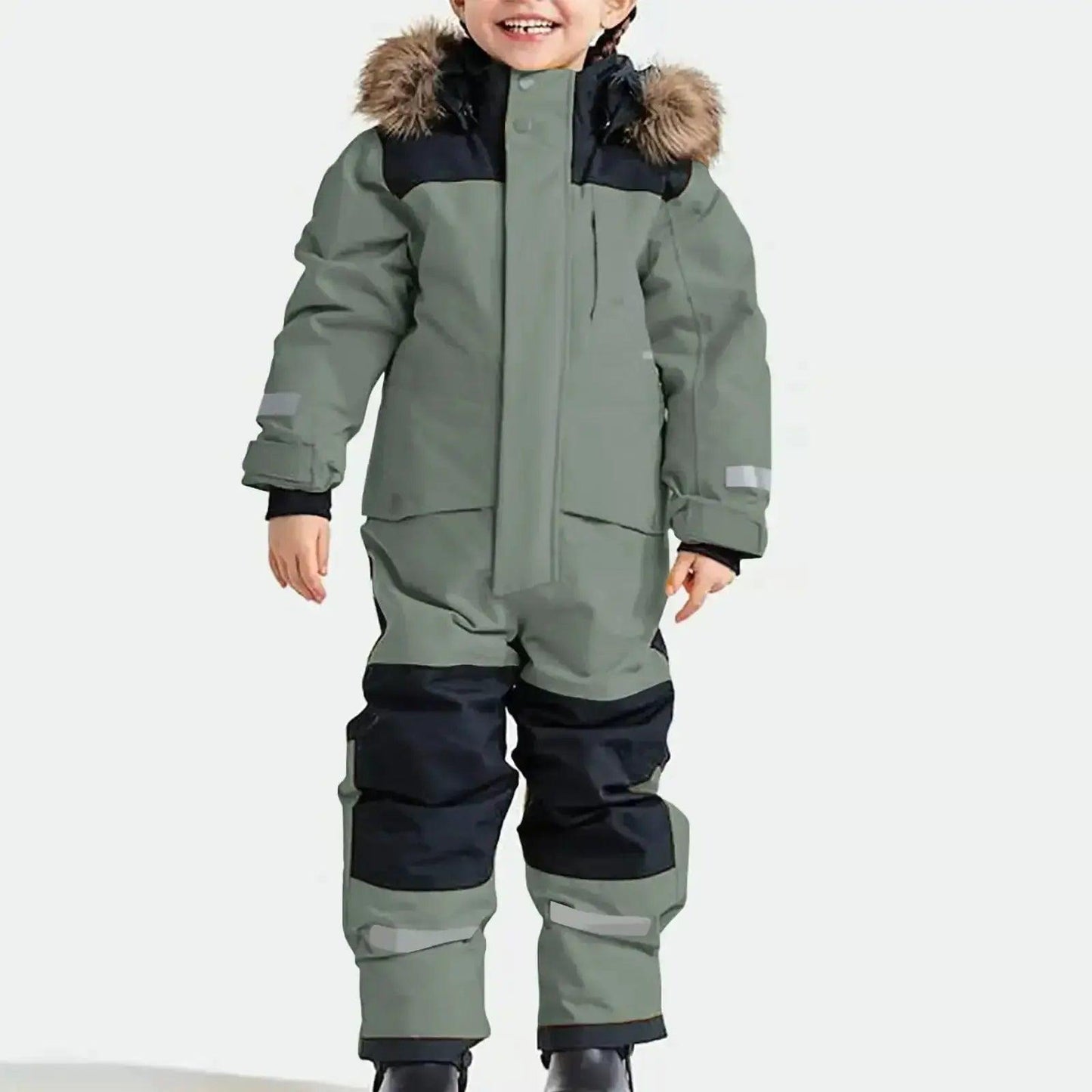  Kids Waterproof Ski Suit With Fleece Lining Unisex -  ToylandEU™