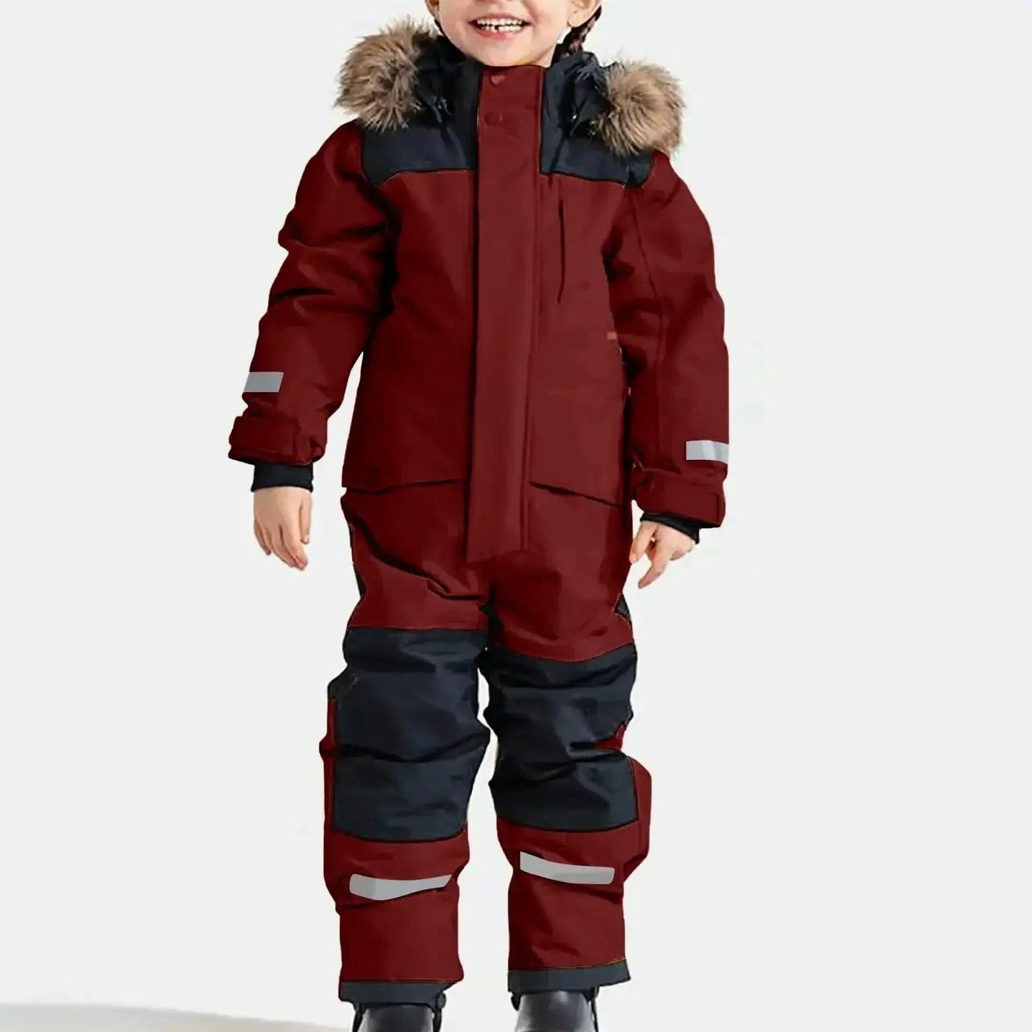  Kids Waterproof Ski Suit With Fleece Lining Unisex -  ToylandEU™