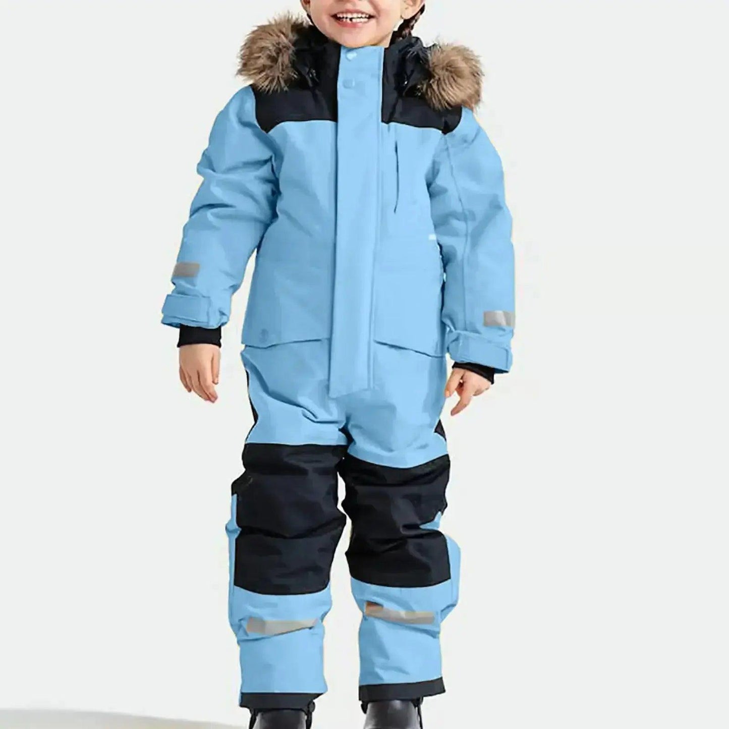  Kids Waterproof Ski Suit With Fleece Lining Unisex -  ToylandEU™