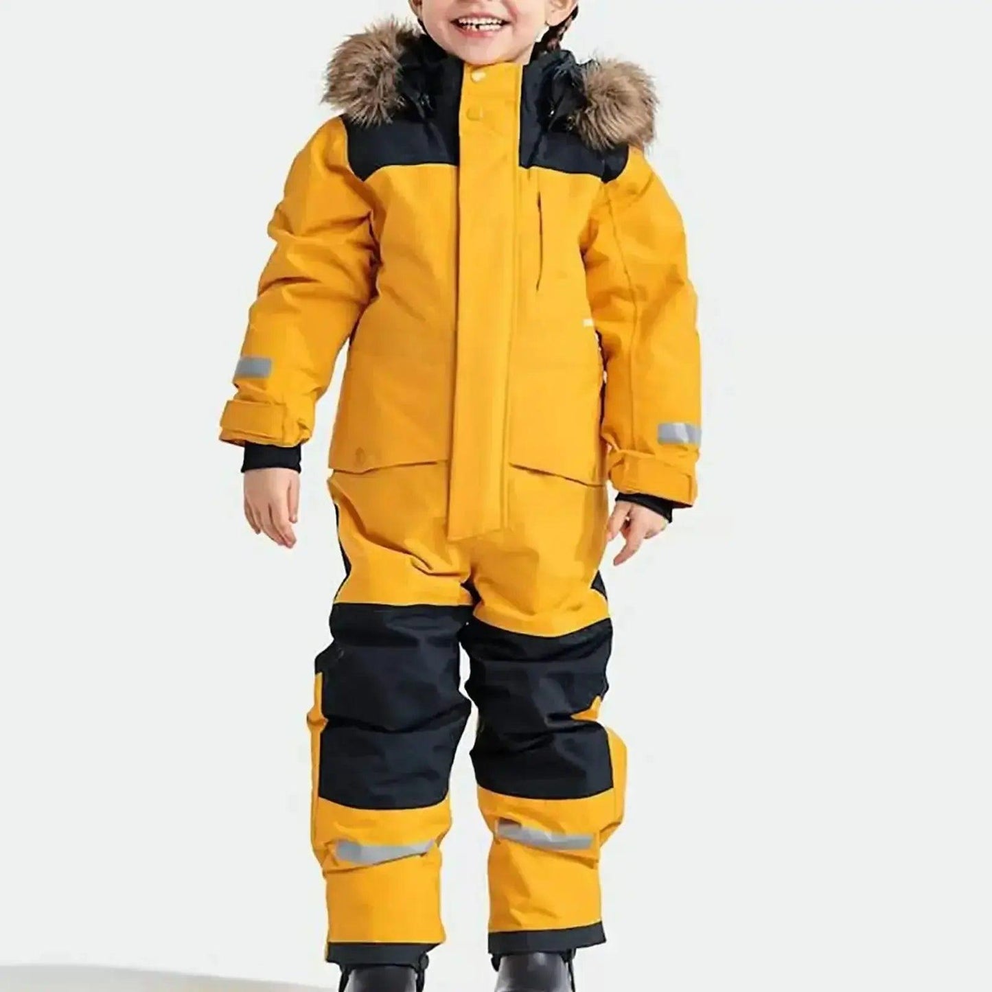  Kids Waterproof Ski Suit With Fleece Lining Unisex -  ToylandEU™