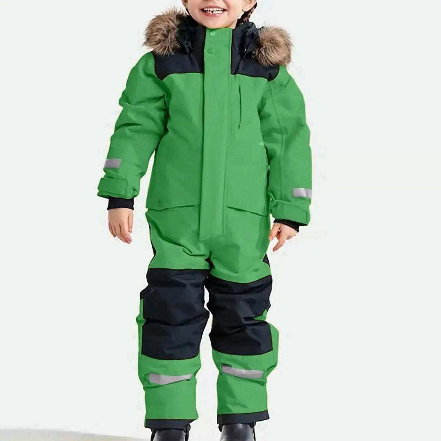  Kids Waterproof Ski Suit With Fleece Lining Unisex -  ToylandEU™