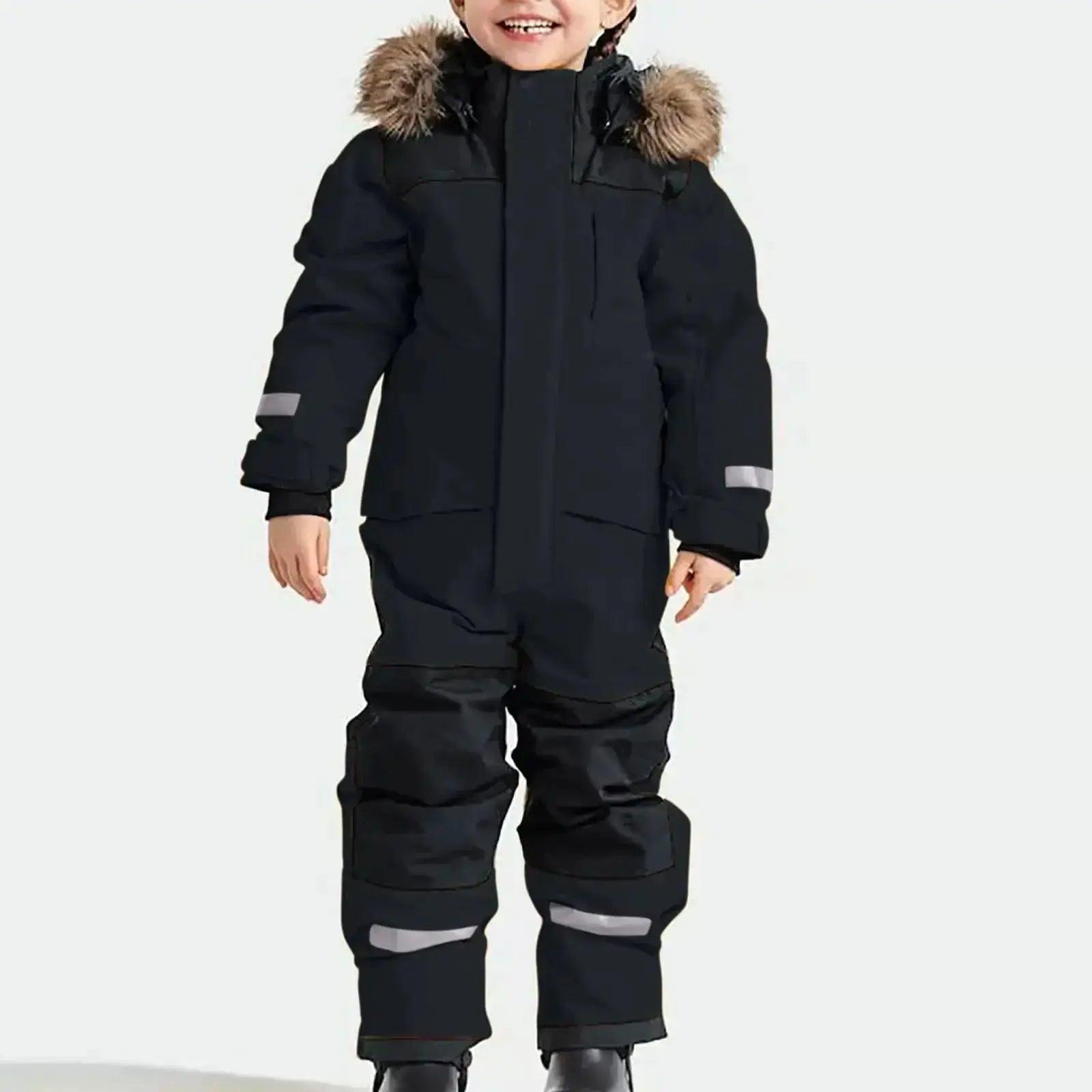  Kids Waterproof Ski Suit With Fleece Lining Unisex -  ToylandEU™