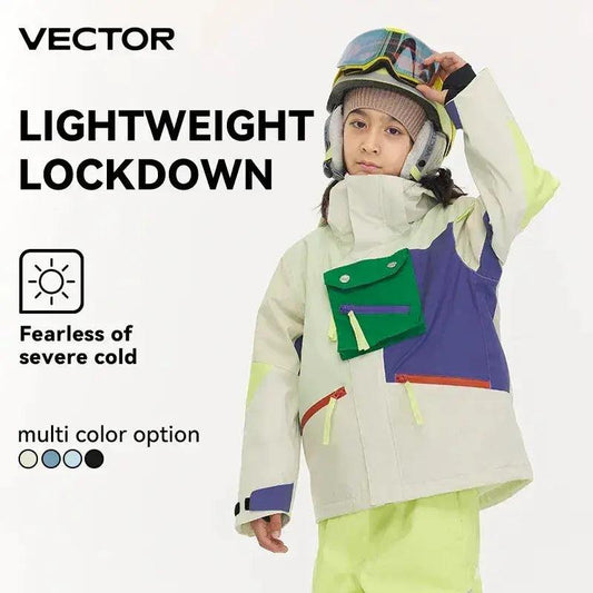  Kids Waterproof Snow Jacket Hooded Thermal Warmth -  ToylandEU™