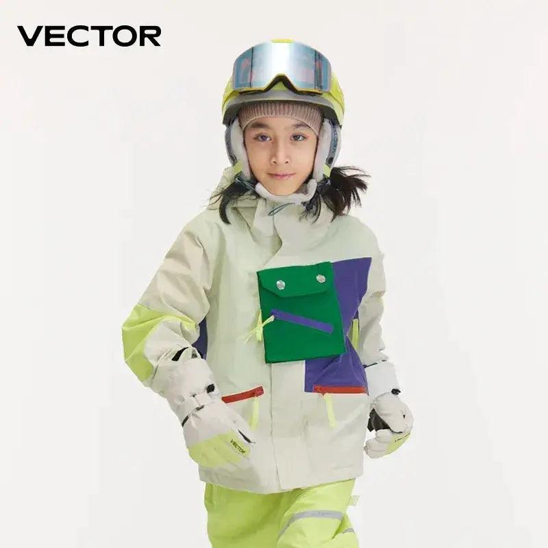 Kids Waterproof Snow Jacket Hooded Thermal Warmth -  ToylandEU™