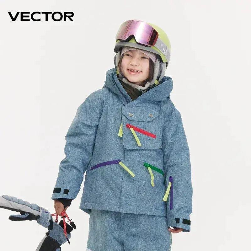  Kids Waterproof Snow Jacket Hooded Thermal Warmth -  ToylandEU™