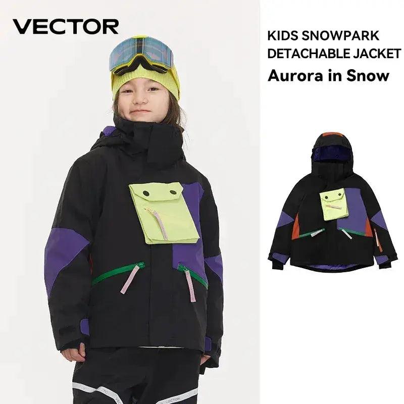  Kids Waterproof Snow Jacket Hooded Thermal Warmth -  ToylandEU™