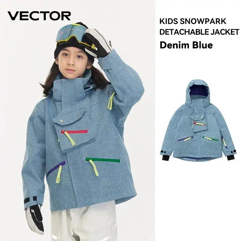  Kids Waterproof Snow Jacket Hooded Thermal Warmth -  ToylandEU™
