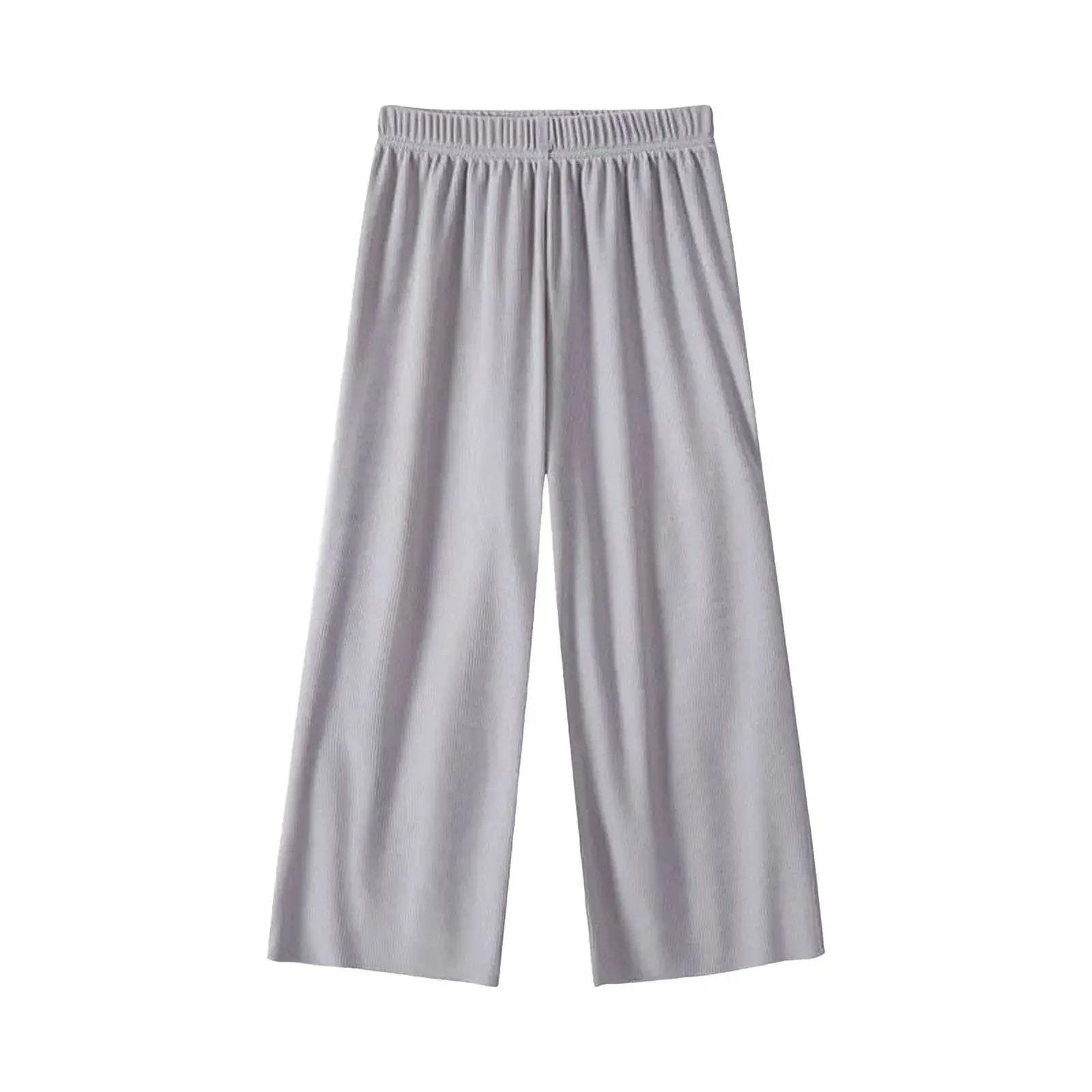 Kids Wide Leg Pajama Pants With Comfortable Elastic Waist - ToylandEU