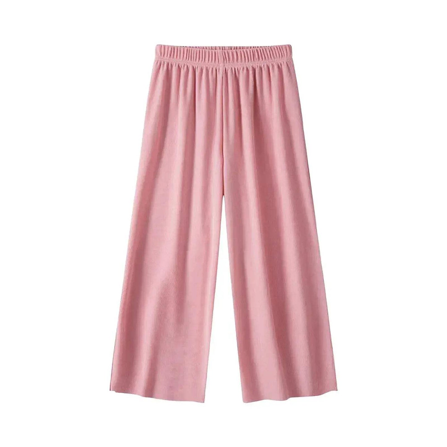 Kids Wide Leg Pajama Pants With Comfortable Elastic Waist - ToylandEU