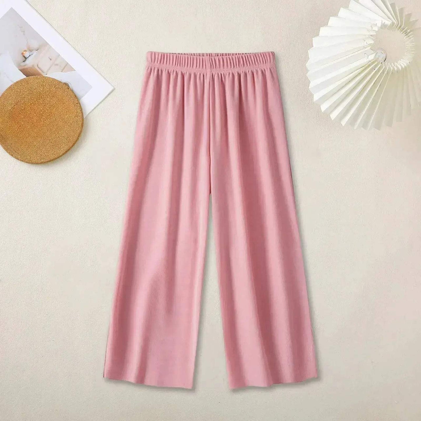 Kids Wide Leg Pajama Pants With Comfortable Elastic Waist - ToylandEU