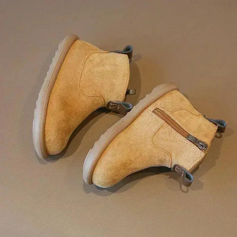  Kids Winter Boots Anti Slip Suede With Plush -  ToylandEU™