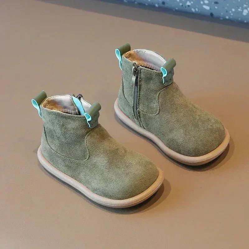  Kids Winter Boots Anti Slip Suede With Plush -  ToylandEU™